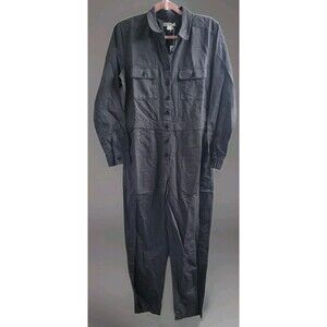 NWT Outerknown Station Jumpsuit Coverall Sz S Storm Organic Cotton Linen $228